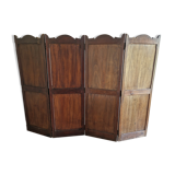 Nineteenth century wooden 4-leaf country canopy