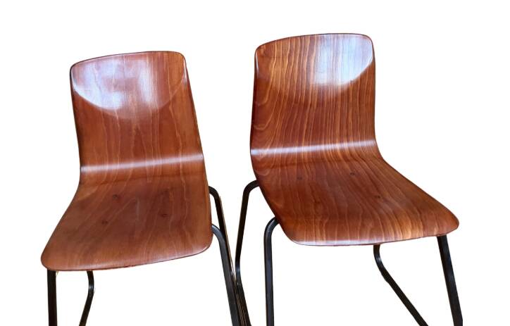 Paire de chaises vintage