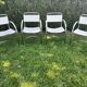 Set of 4 armchairs attributed to Mart Stam.