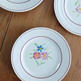 Lot de 6 assiettes à dessert Ceranord, modèle Bettina