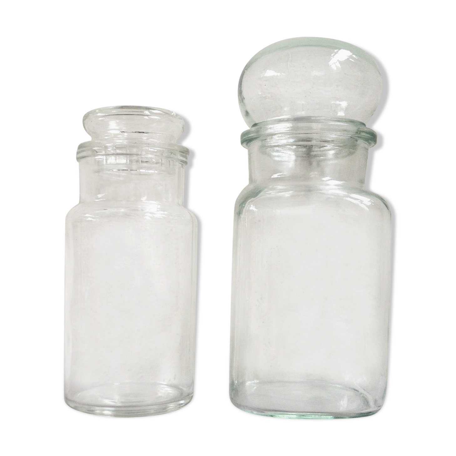 Apothecary jar duo
