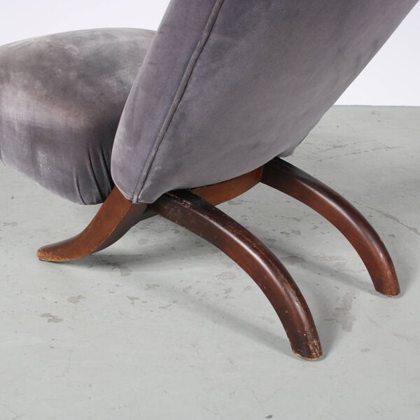 Fauteuil « Congo » des années 1950 par Theo Ruth pour Artifort, Pays-Bas