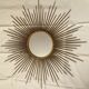 Large mirror Sun Chaty Vallauris 85 cm diameter