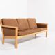 Canapé Mid-Century Hans Wegner modèle GE55 par Getama