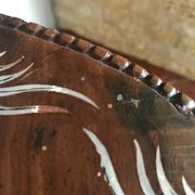 Mother-of-pearl china side table