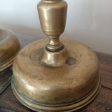 Bougeoirs en bronze