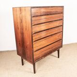 Large Danish chest of drawers in rosewood by Svend Langkilde from the 1960s.