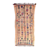 Colorful Boujad Moroccan rug - 131 x 284 cm