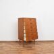 Commode suédoise en teck du milieu du siècle, années 1960.