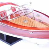 Model wooden boat Riva Aquarama 55 cm