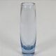 Handmade glass vase by Per Lütken for Holmegaard / “Akva” / “Rondo” / Mid-century Danish modern design