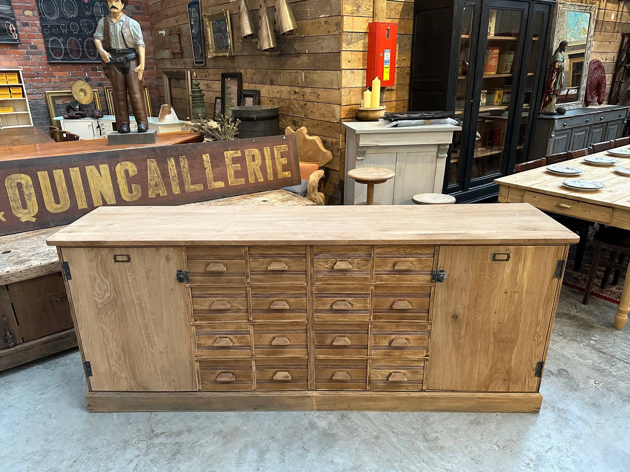 Solid oak professional furniture