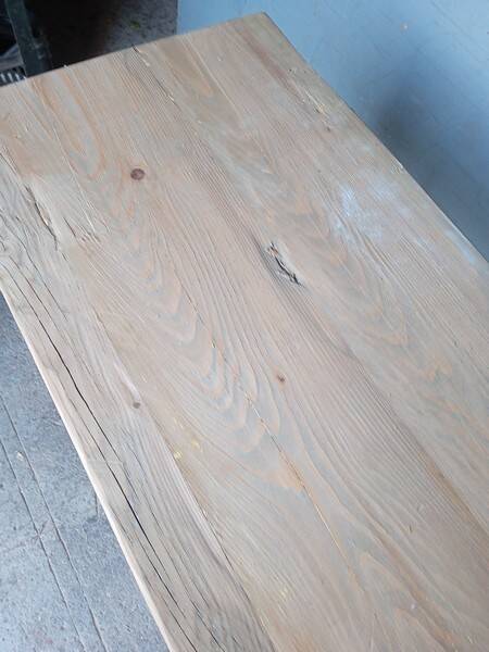 Workbench 120cm old solid wood