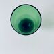 Vase vert en verre