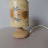Dried flower lampshade