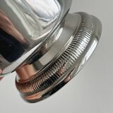 Shiny metal champagne bucket