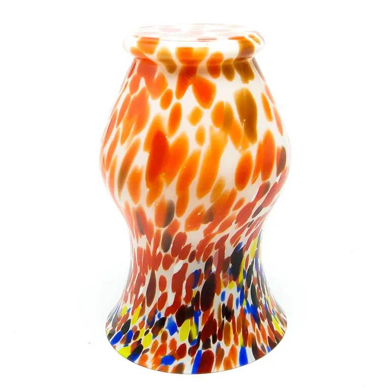 Murano vase, mid-century modern, glass, Italy, 1950s