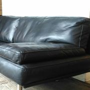 Leather sofa "milano" by de pas Urbino and Lomazzi for Zanotta