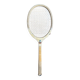 Vintage wooden tennis racket challenge sport