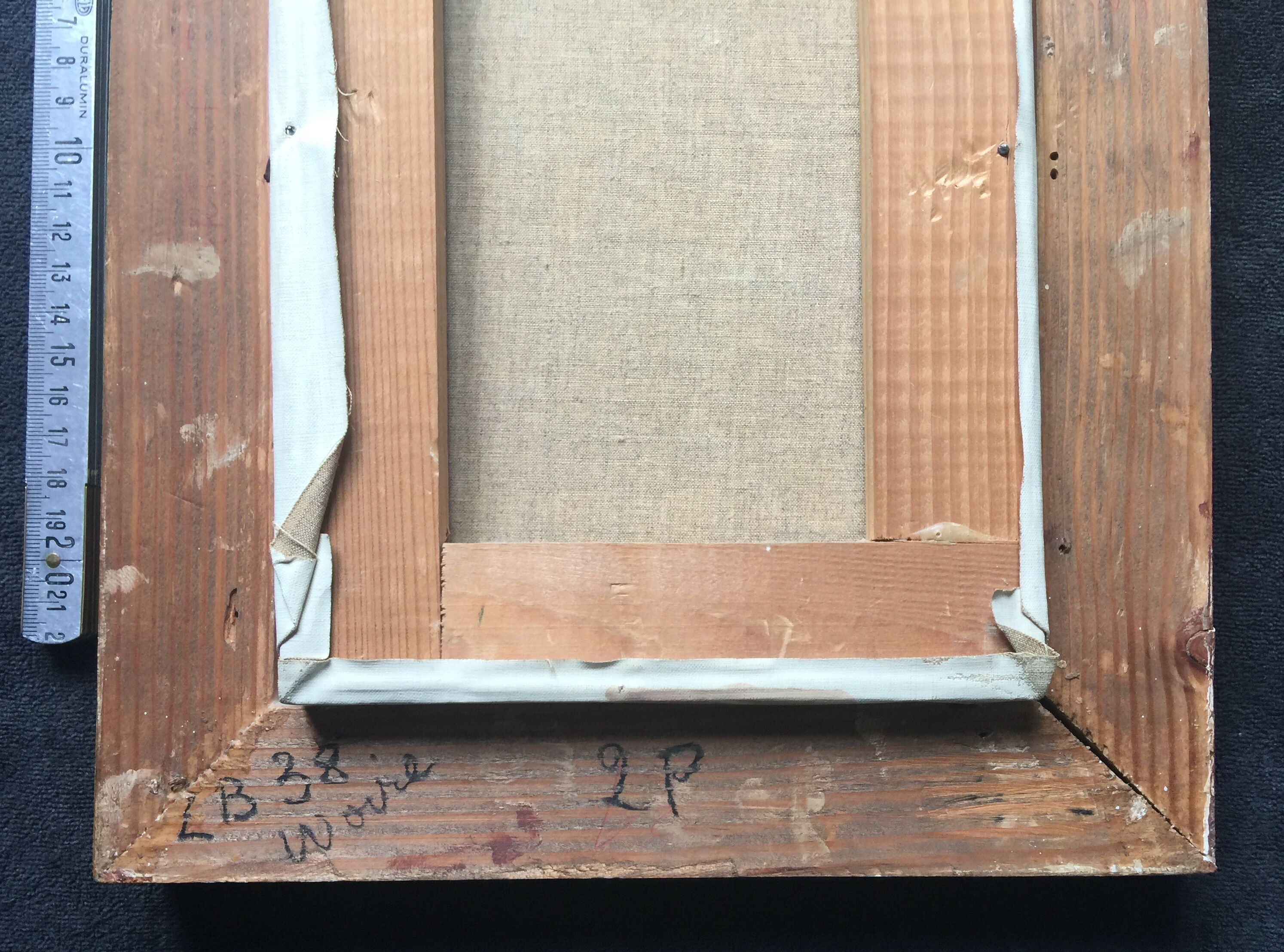 Original oil on still life canvas "La Tasse Fond Rose"