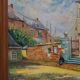 Oil painting on panel