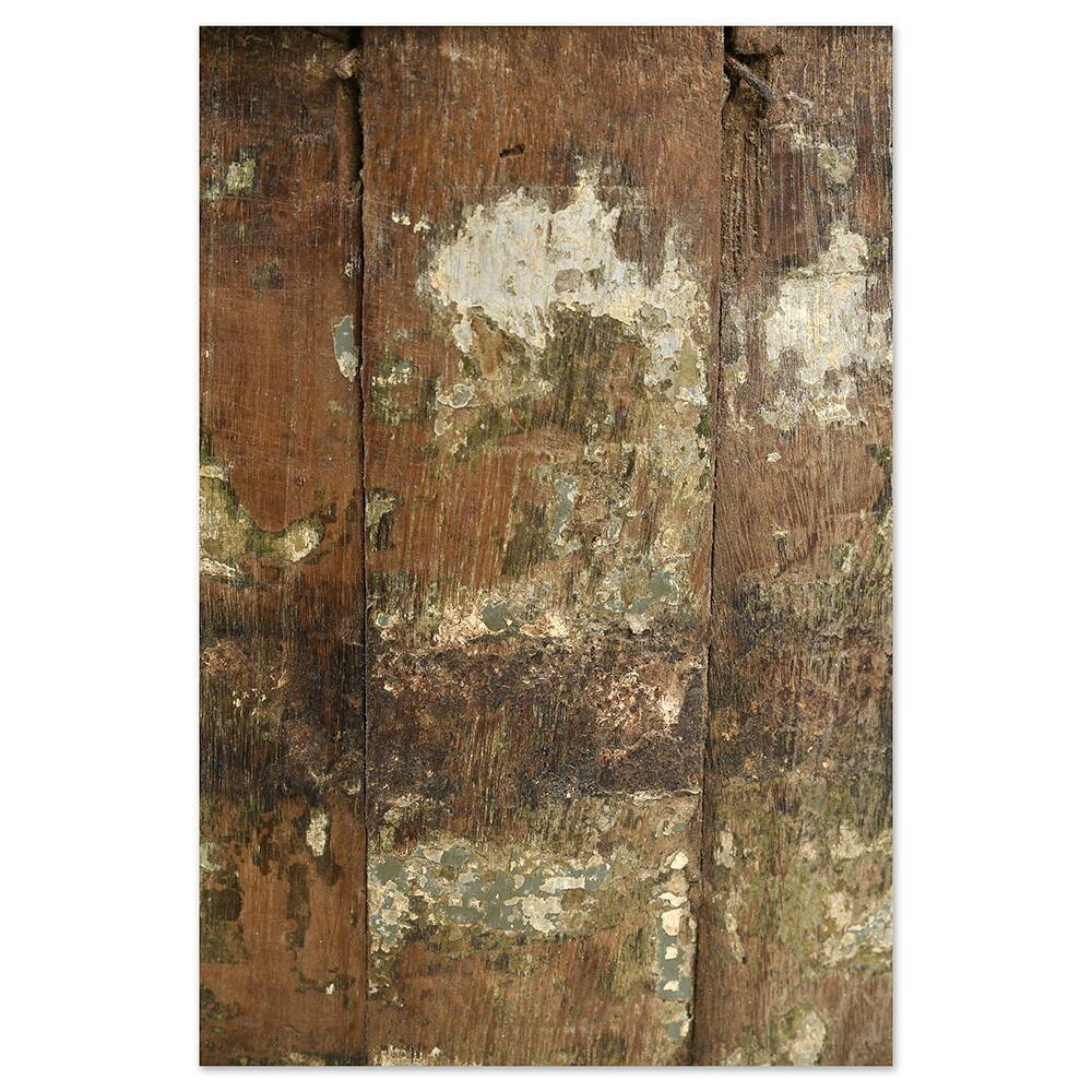 Weathered solid wood tray