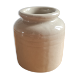 Stoneware mustard pot