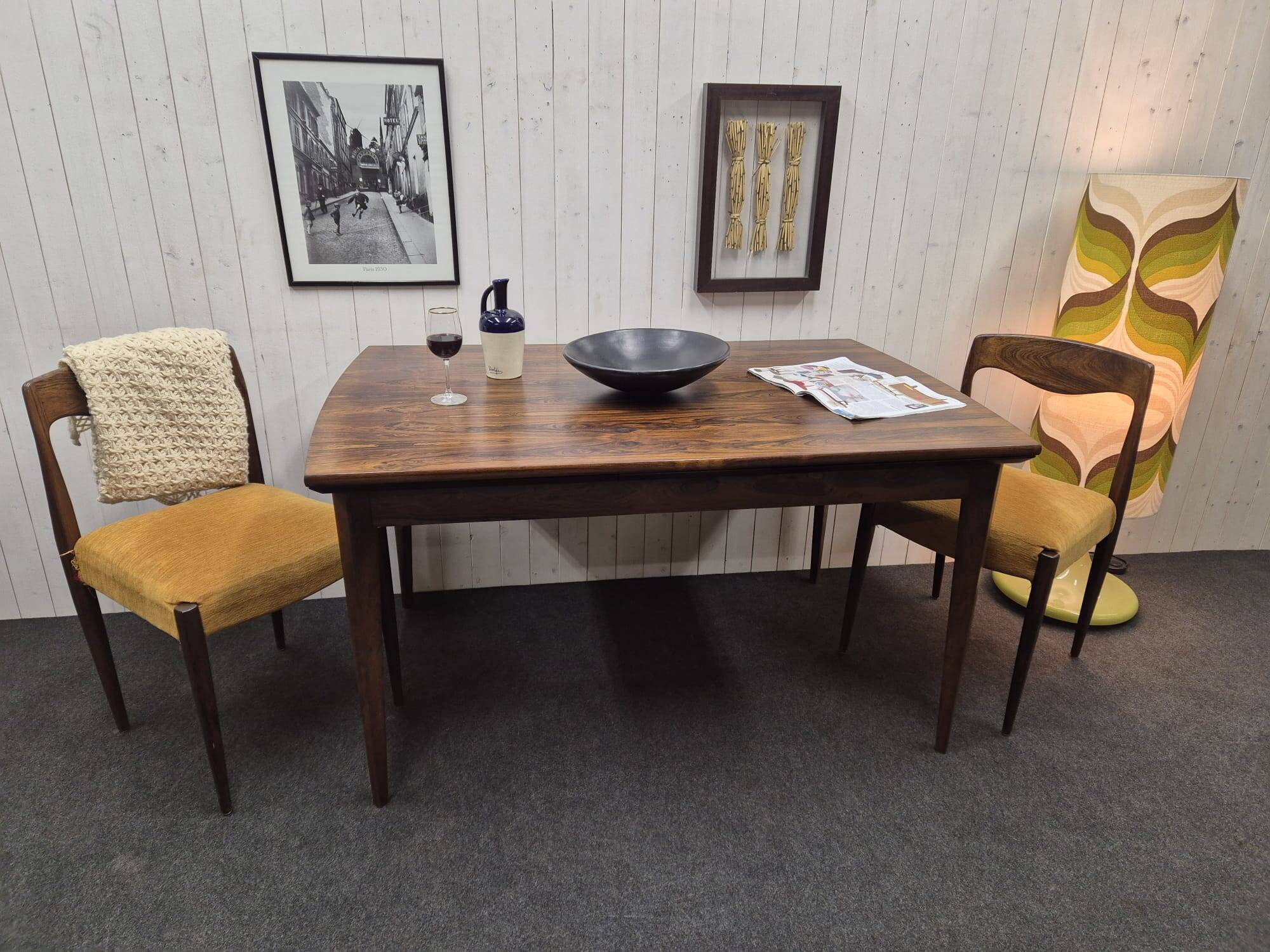 Vintage rosewood table