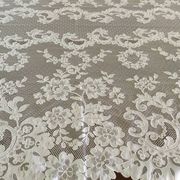 Lyon lace tablecloth from the prestigious brand Doguin made on crafts in Tulle