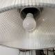 Industrial suspension aluminum body methacrylate diffuser vintage 70