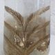 Vase mordoré en verre "Palme"