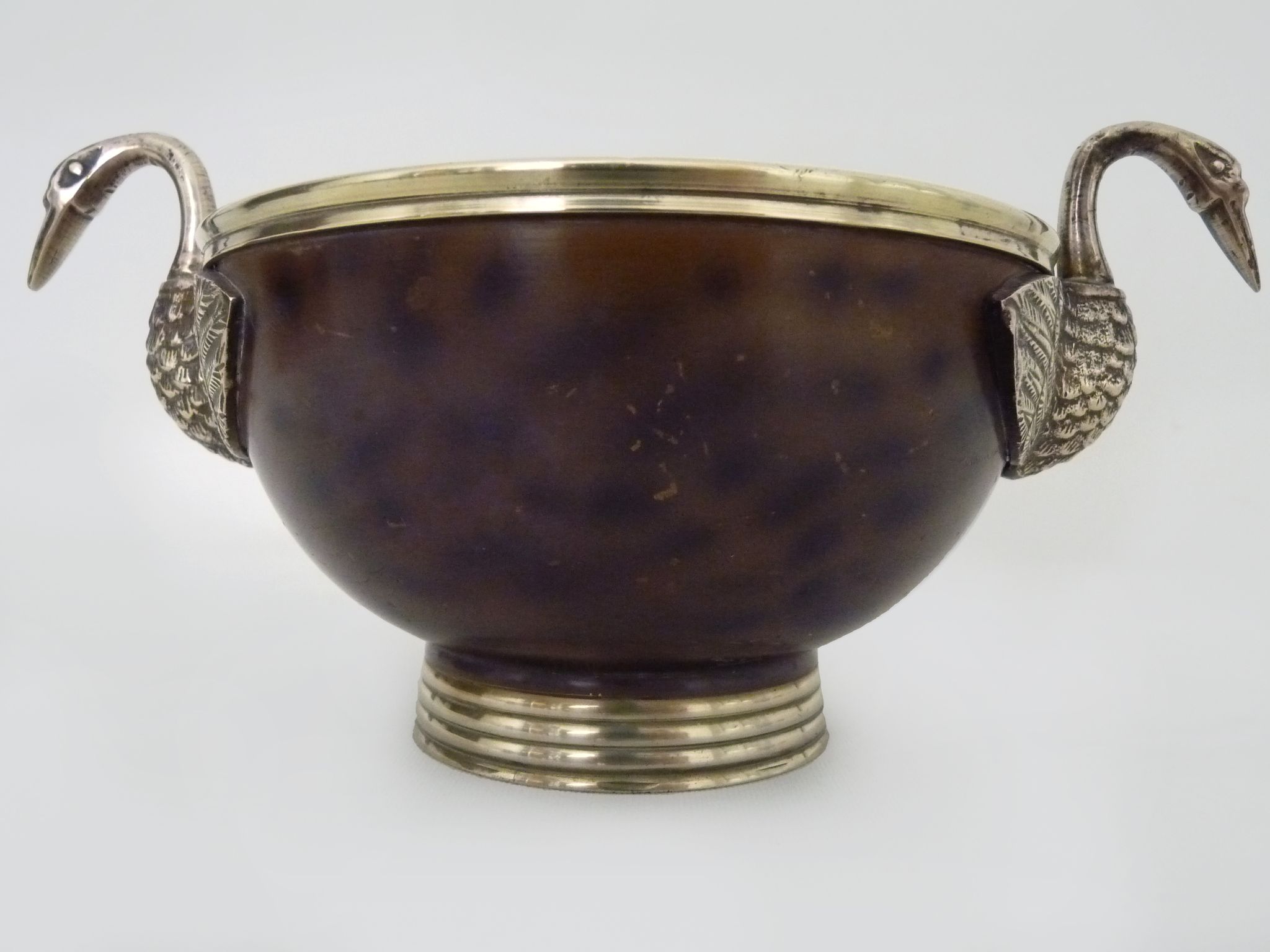 Ice bucket, Taittinger ice bucket in silver metal, art deco 1930