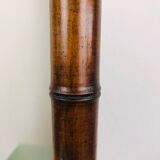 Faux bamboo mirror