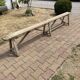Vintage farm bench