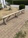 Vintage farm bench