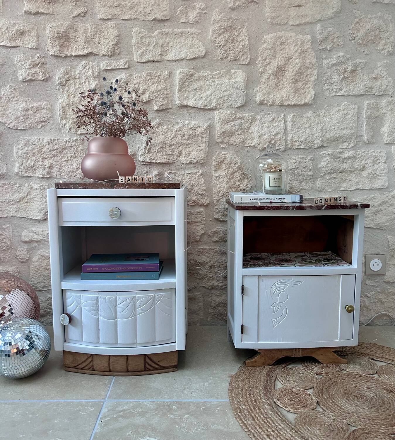 Art Deco bedside table