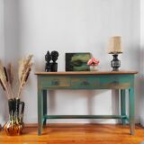 Patinated Balinese console