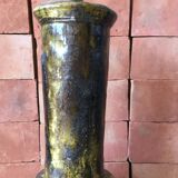 TAMEGROUTE POTTERY VASE IN GLAZED TERRACOTTA