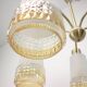 1970's Chandelier by VEB AKA Electric, Germany