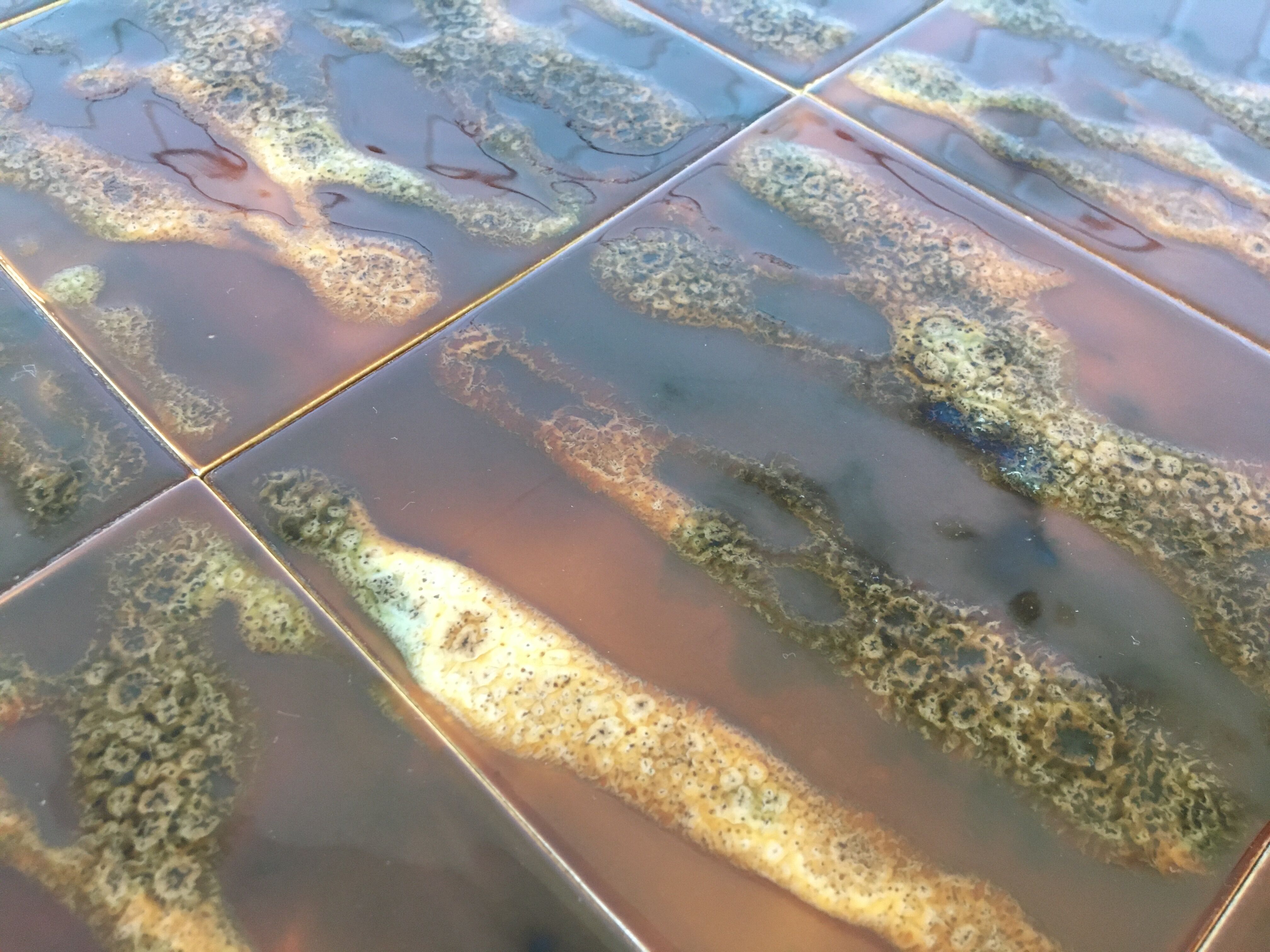 Lava ceramic coffee table