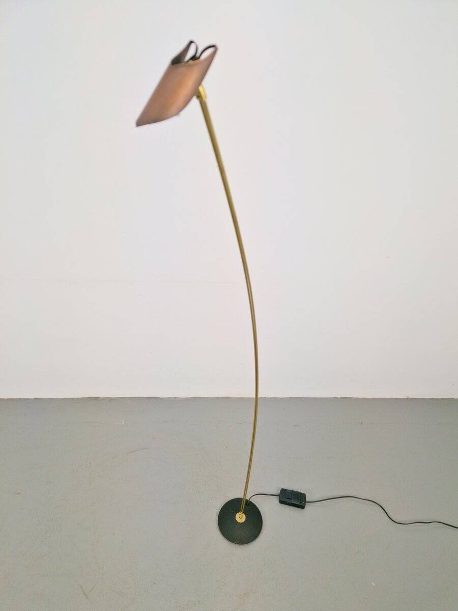Modern Brass Lance Floor Lamp by Bernd Beisse, Germany, 1990s
