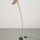 Modern Brass Lance Floor Lamp by Bernd Beisse, Germany, 1990s