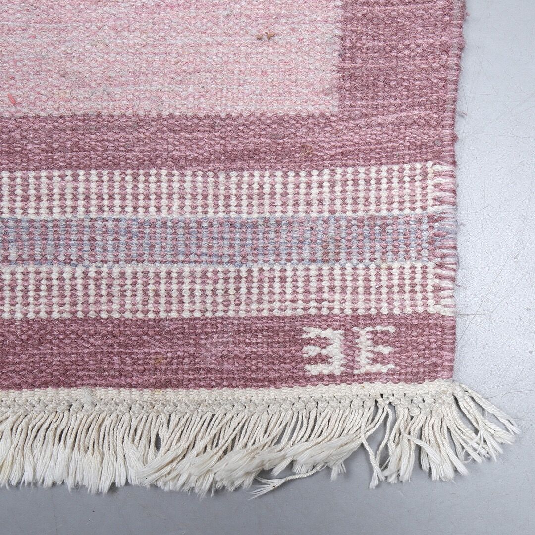 Swedish MidCentury Carpet Röllakan 1960s  234 X 171 cm