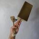 Pair of adjustable brass wall lamps after koch & lowy
