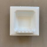Built-in ceramic wall soap dish