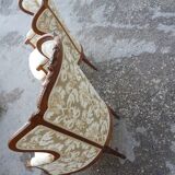 Pair of Louis XVI style armchairs with ears