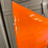 Office lamp architect aluminor France vintage 70s orange