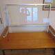 Vintage console showcase furniture