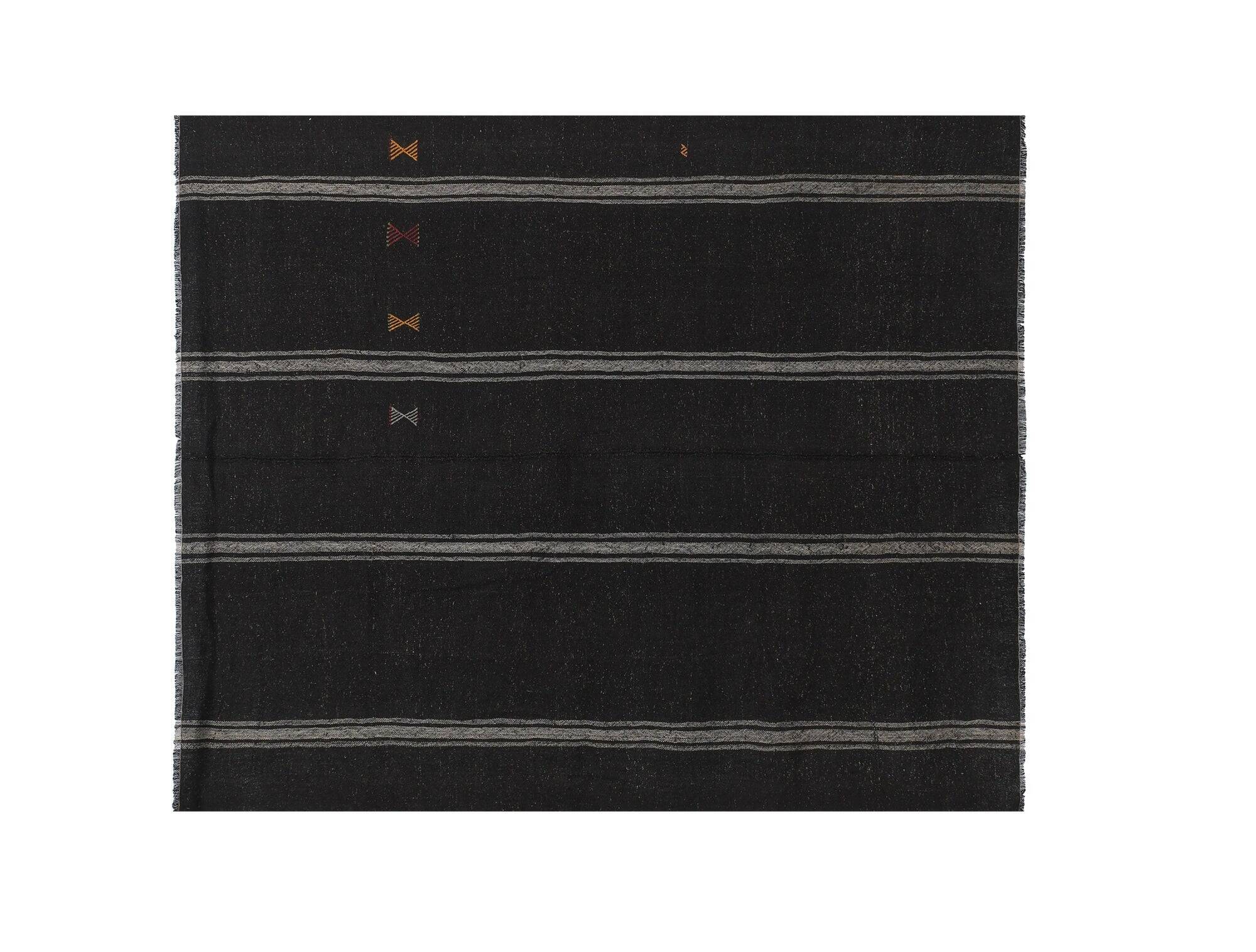 Vintage Turkish kilim, handwoven, 254x315 cm.