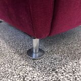 red velvet armchair 1970